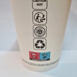 Naczynia jednorazowe KUBKI PAPIEROWE 300ml 50szt