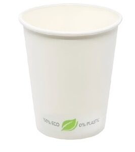 Ekologiczne kubki papierowe 300 ml 50 szt EKO BIO
