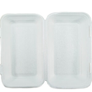 Jednorazowe pojemniki styropianowe lunchbox - 140 szt.